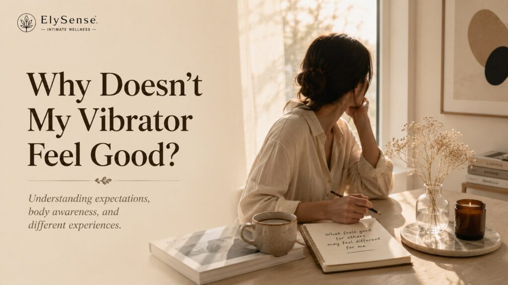 Why Doesn’t My Vibrator Feel Good?