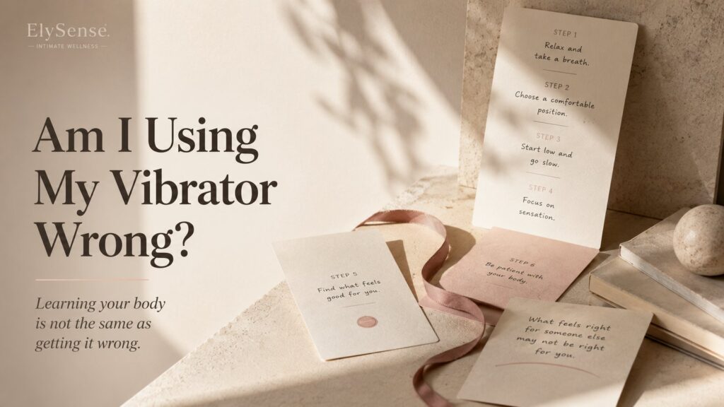 Am I Using My Vibrator Wrong?